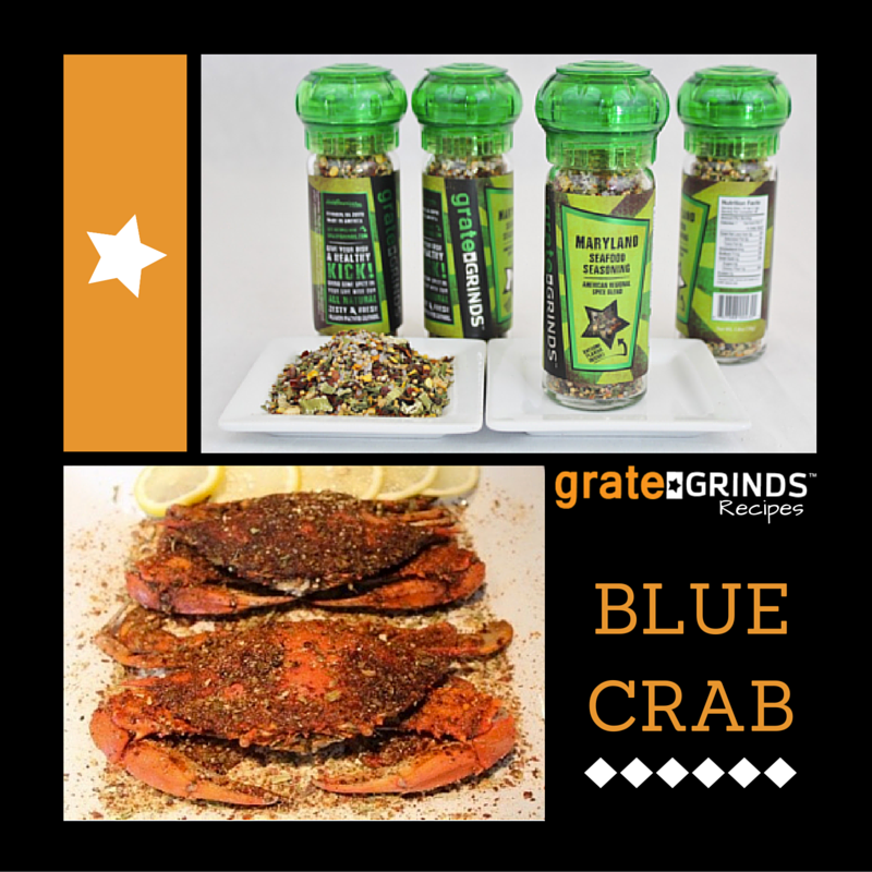 Blue Crabs with Maryland Seafood Seasoning