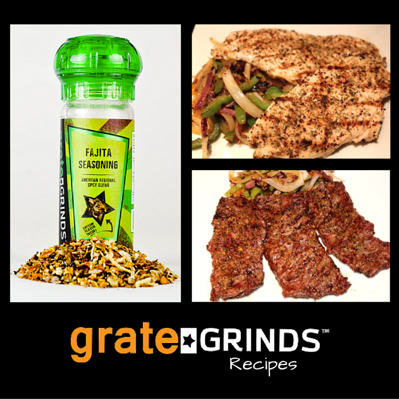 Cooking With Grate Grinds Fajita Seasoning