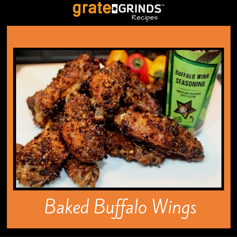 Grate Grinds Baked Buffalo Wings