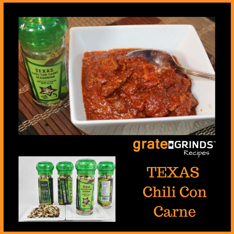 Grate Grinds Texas Chili Con Carne Seasoning
