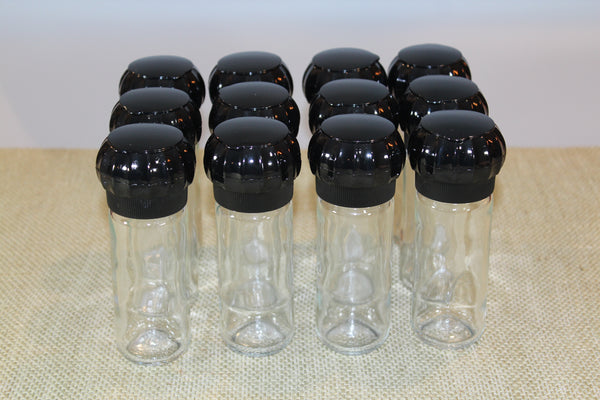 Black Grinder Bottles