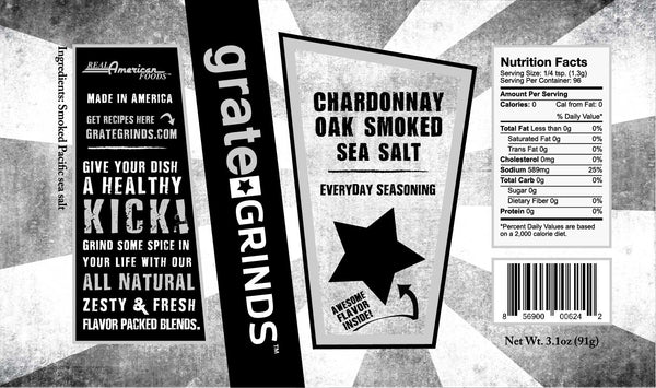 Chardonnay Oak Smoked Sea Salt