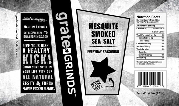 Mesquite Smoked Sea Salt
