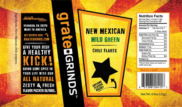 New Mexican Green Chile Flakes