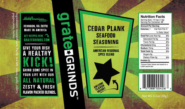 Cedar Plank Seafood Seasoning