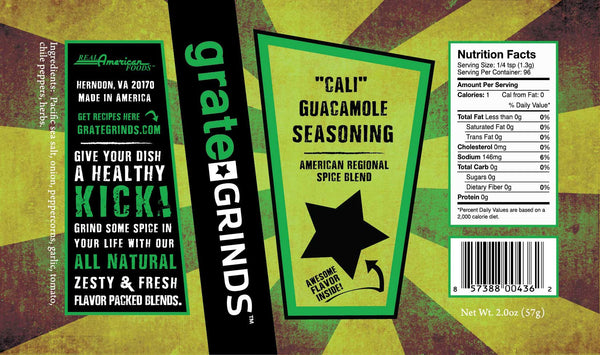 "Cali" Guacamole Seasoning