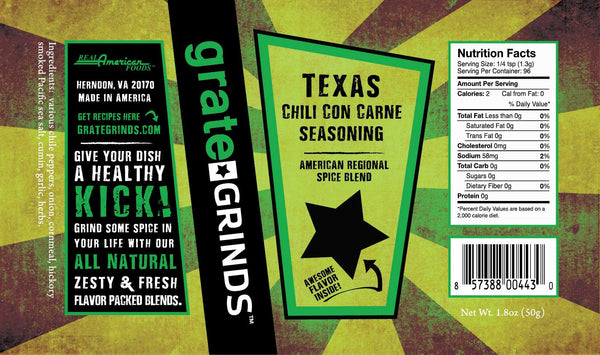 Texas Chili Con Carne Seasoning