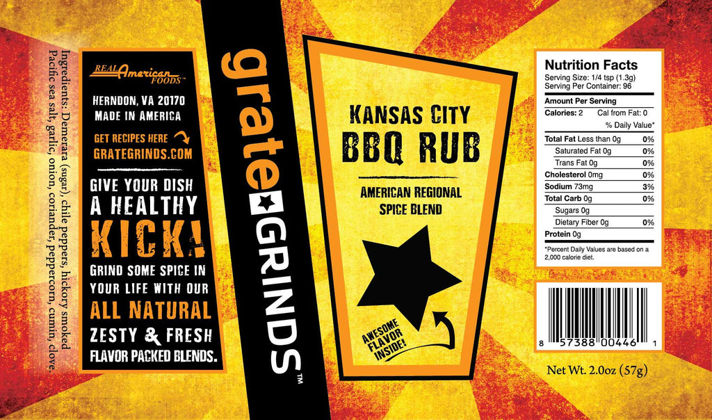 Kansas City BBQ Rub – Grate Grinds1