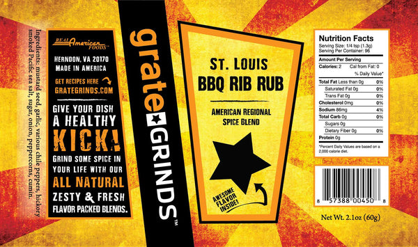 St. Louis BBQ Rib Rub
